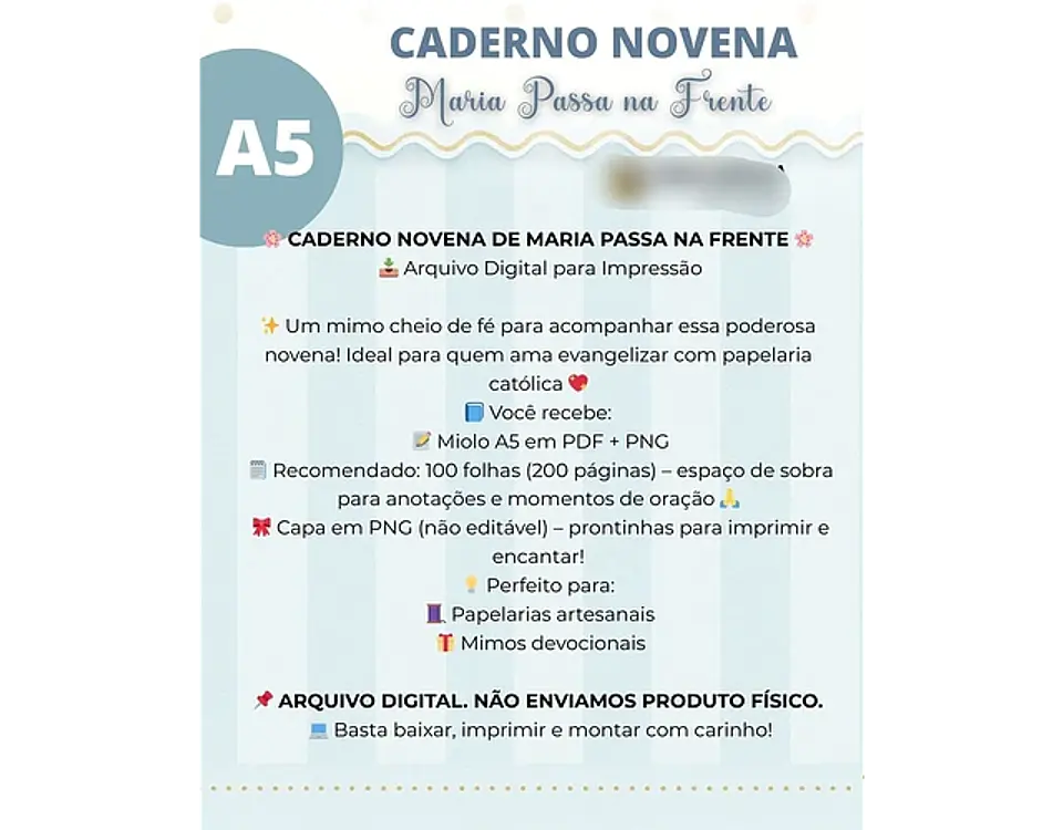 Arquivo caderno novena Maria passa na frente - ABELHINHA DIGITAL 2