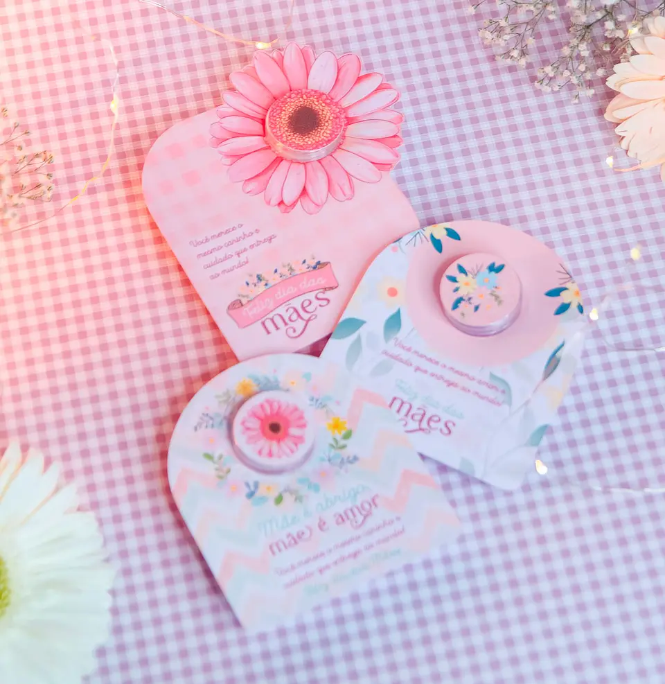 Arquivo dia das mães card mini hidratante potinho - AMARANTTO 1