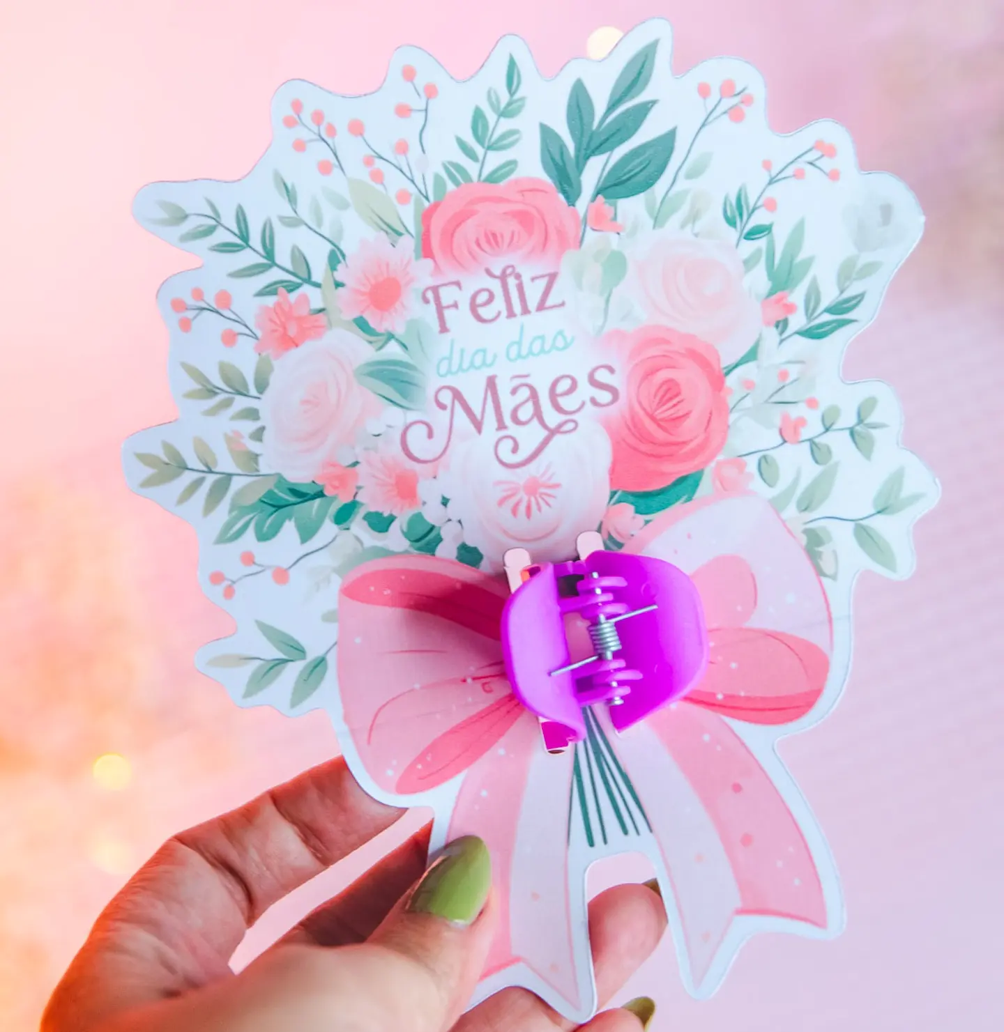 Arquivo dia das mães card buquê mini piranha - AMARANTTO 1