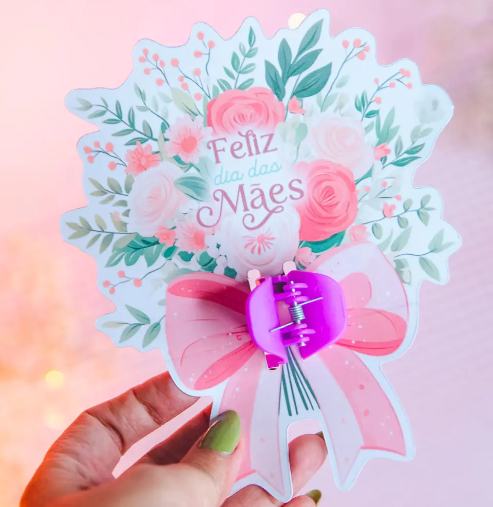 Arquivo dia das mães card buquê mini piranha - AMARANTTO 1