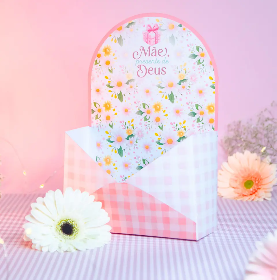 Arquivo dia das mães caixa envelope grande - AMARANTTO 1