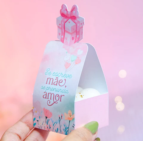 Arquivo dia das mães caixa porta esponjinha ou velinha - AMARANTTO