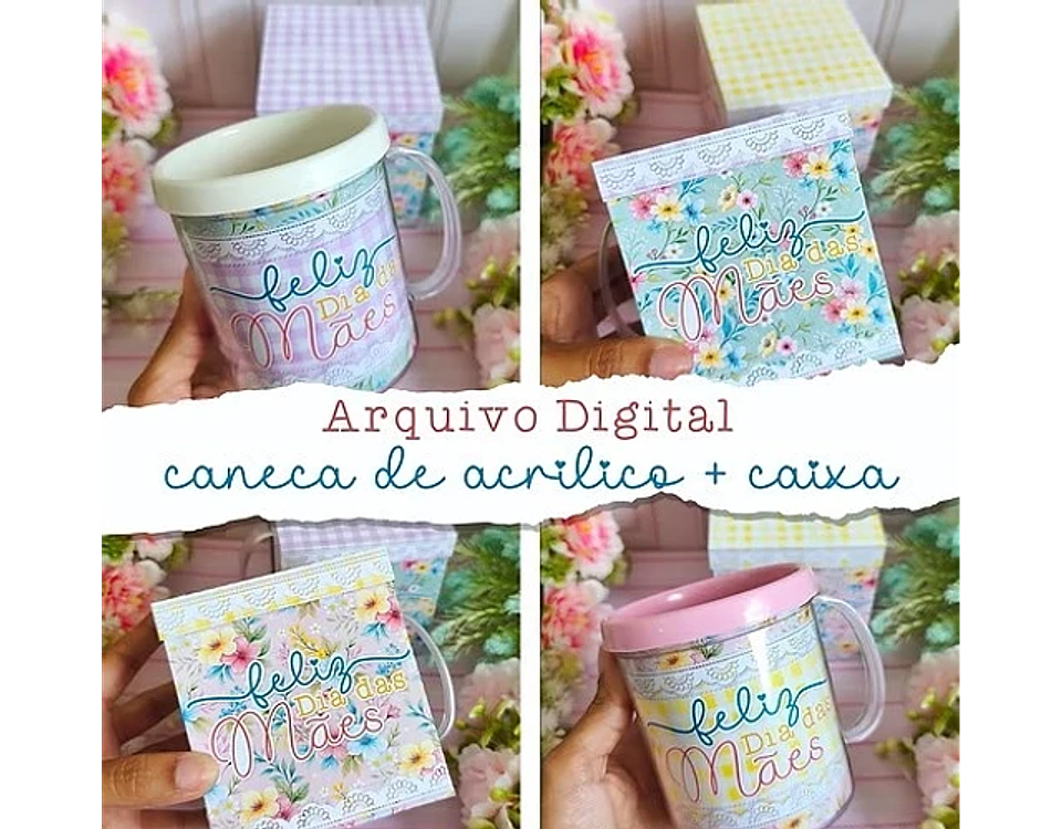 Arquivo Dia das Mães Caixa Caneca - Desenhitos da Jana 1