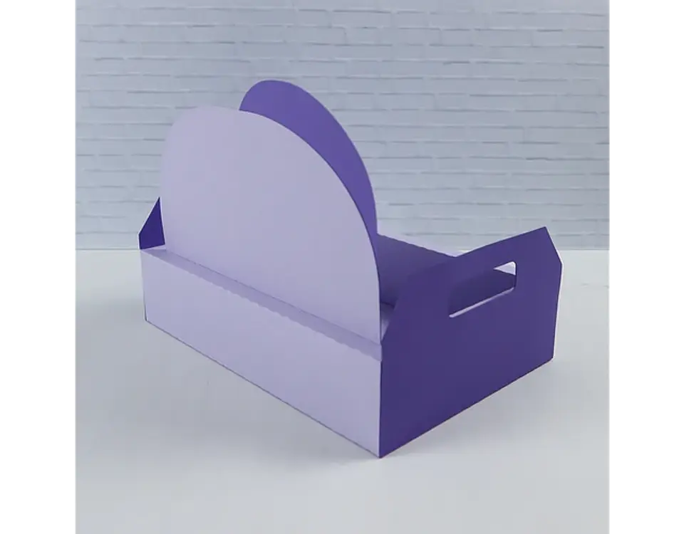 Arquivo de Corte Cesta com Painel - CHUVINHA DE PAPEL 3