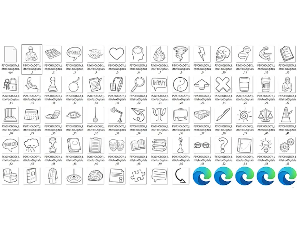 Kit Digital Psicologia Clipart Livros estudos 2