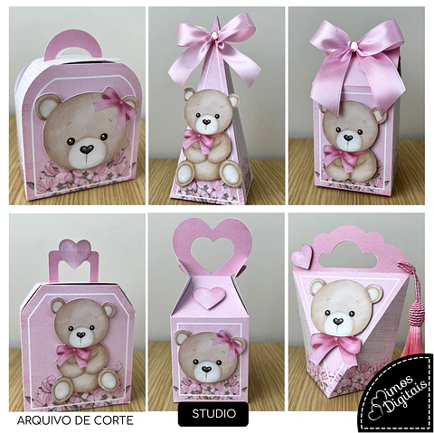 Arquivo de corte Ursinha - MIMOS DIGITAIS