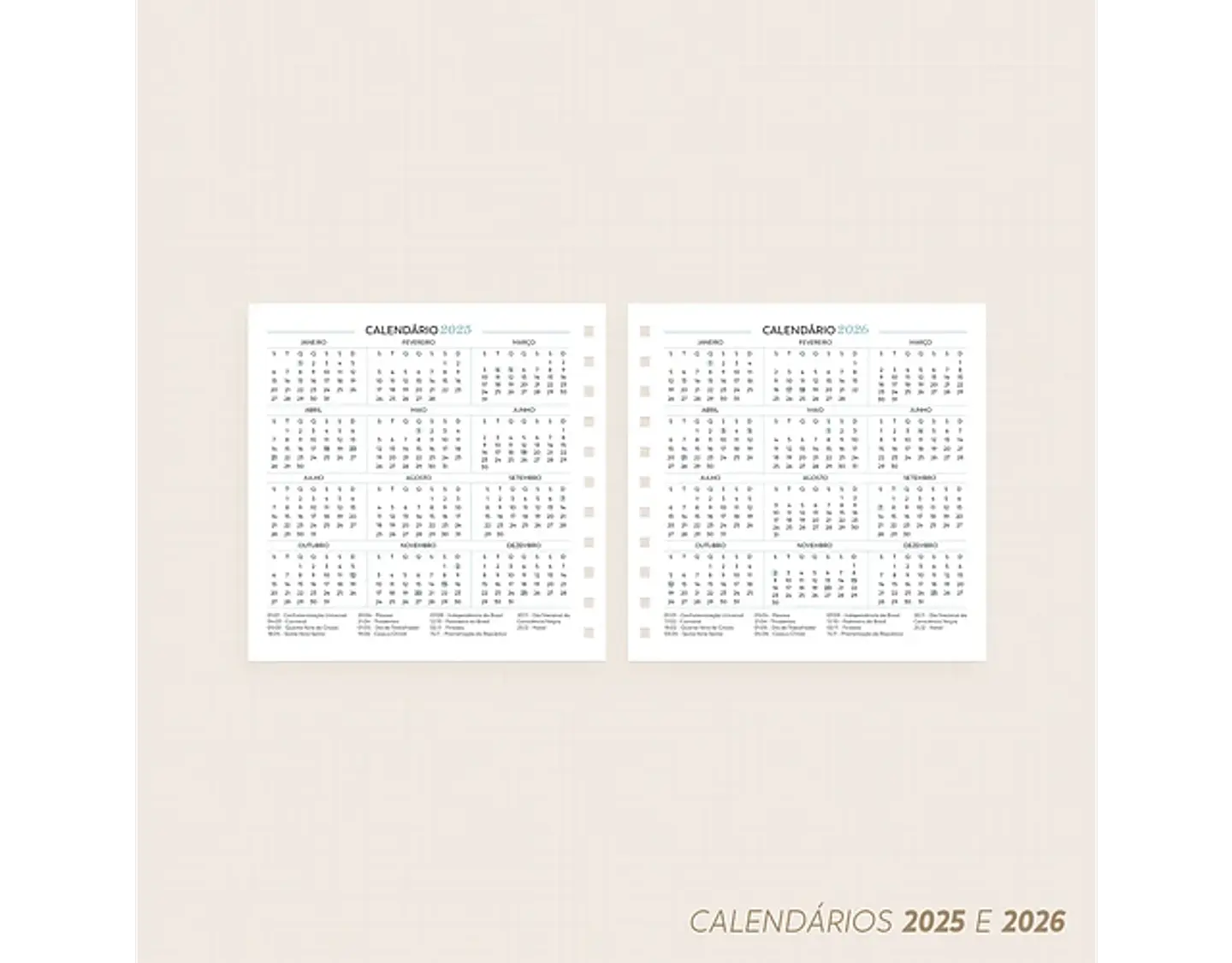 Arquivo Miolos Agenda Católica 2025 | Datada – A5 e Mini 7