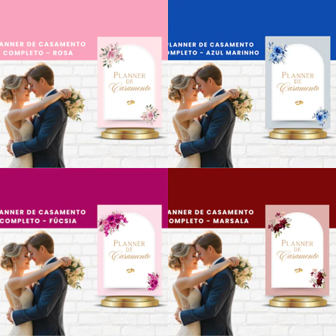 Arquivo Planner de casamento - JH DIGITAIS