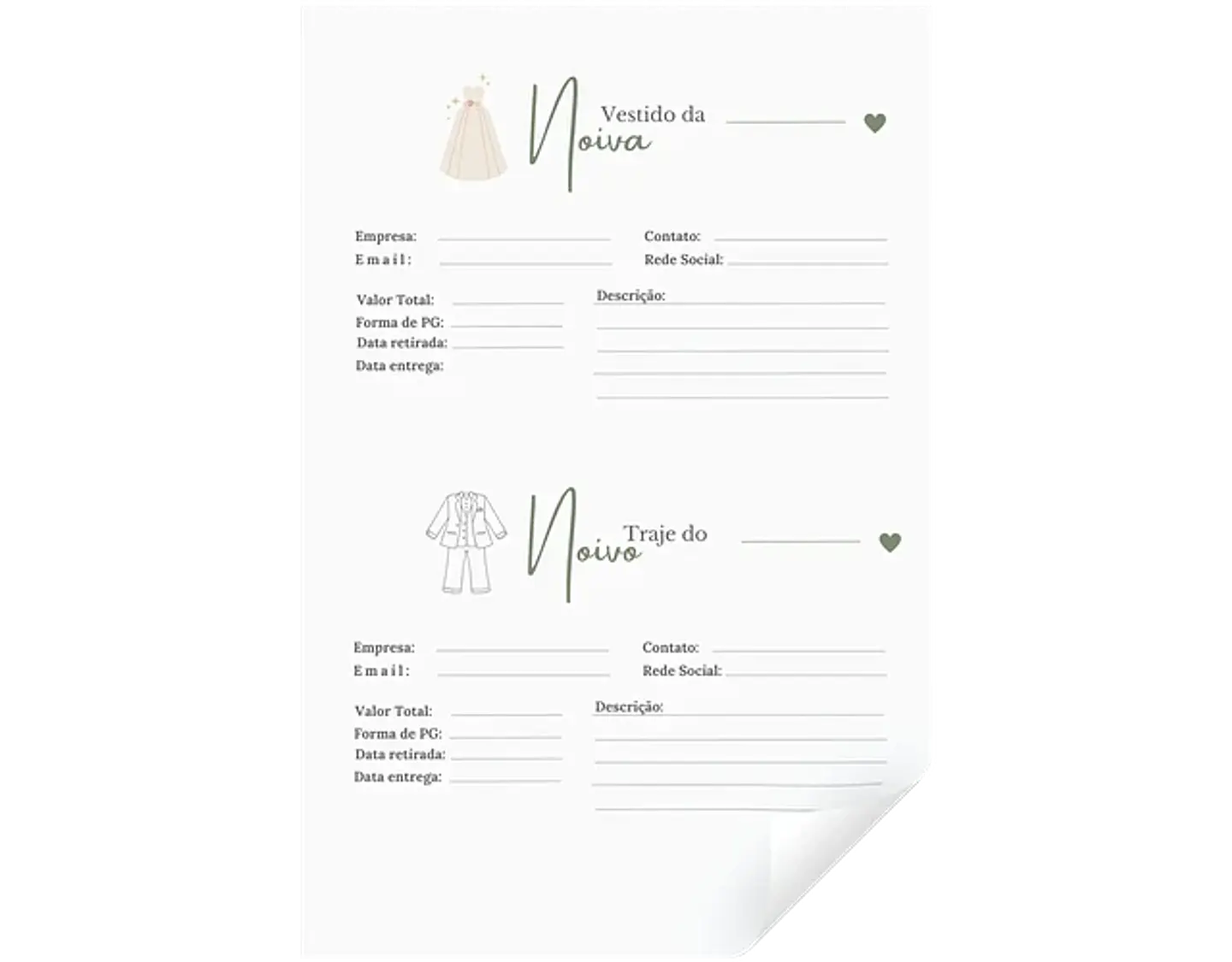 Arquivo Planner de casamento - JH DIGITAIS 7