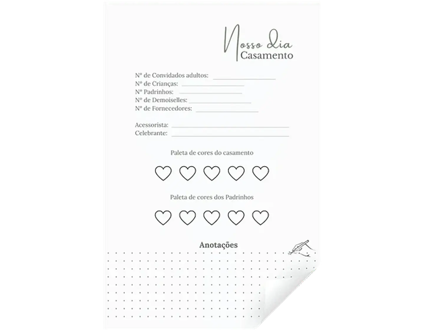 Arquivo Planner de casamento - JH DIGITAIS 9