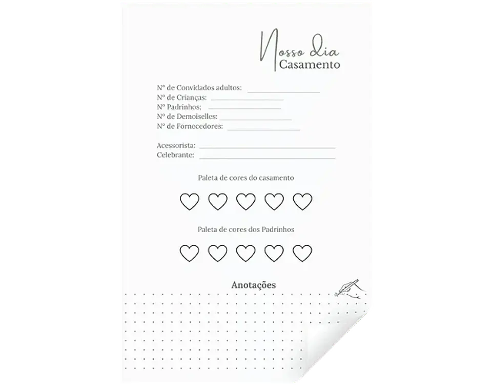 Arquivo Planner de casamento - JH DIGITAIS 9