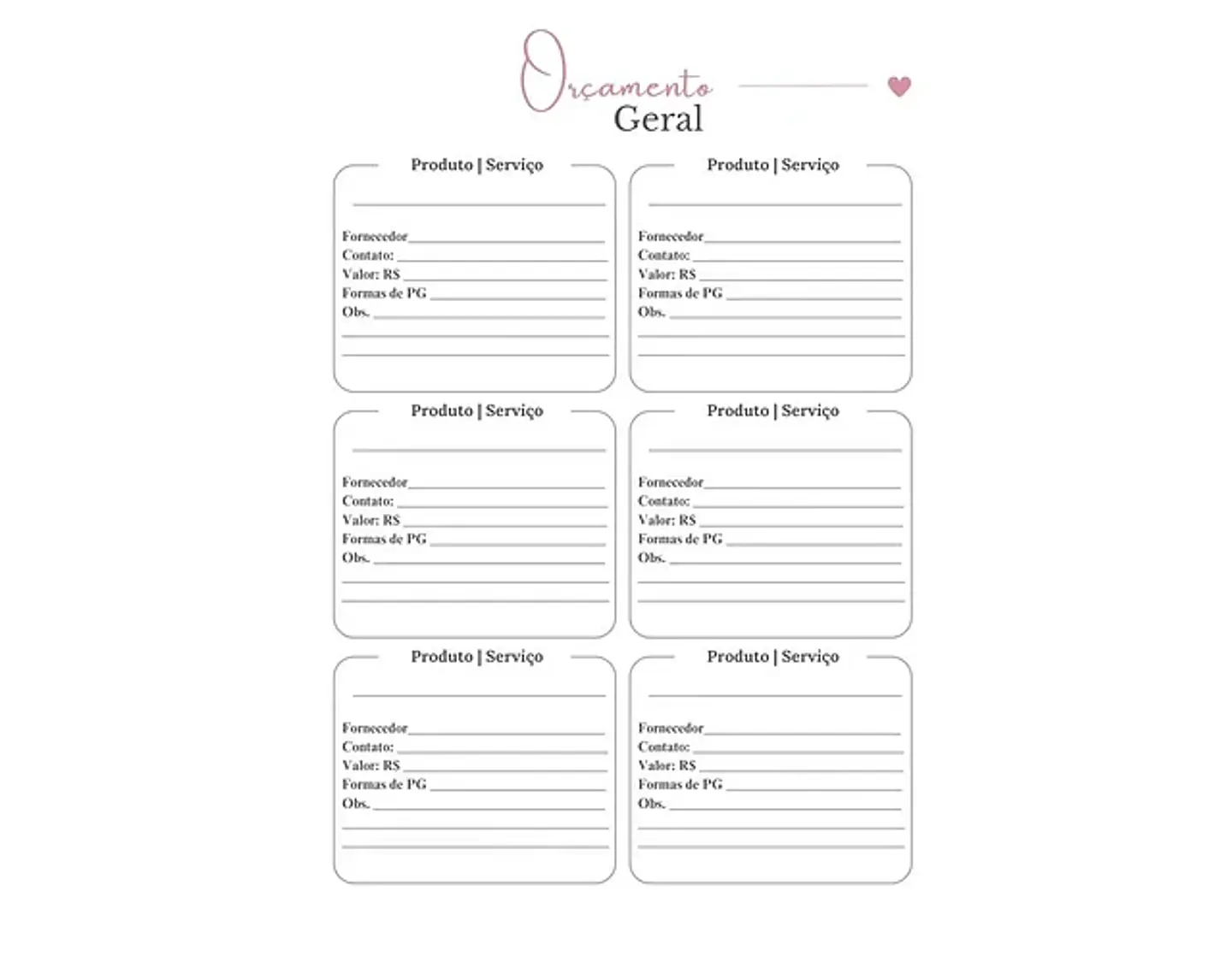 Arquivo Planner de casamento - JH DIGITAIS 17