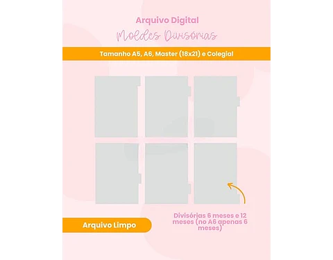 Arquivo moldes divisórias - BRANCO PAPEL