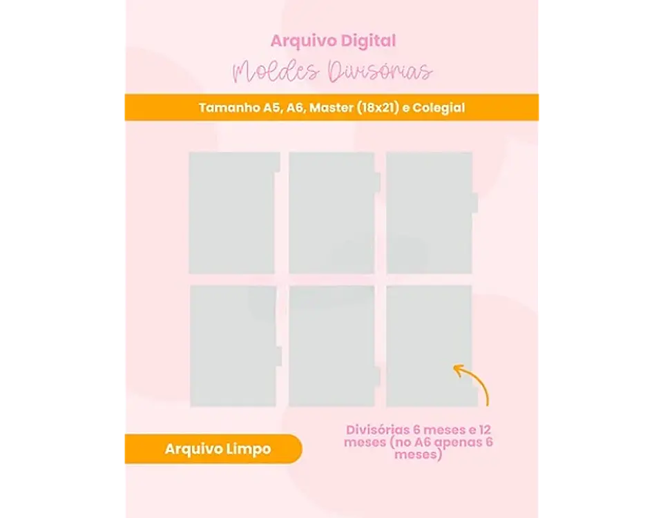 Arquivo moldes divisórias - BRANCO PAPEL 1