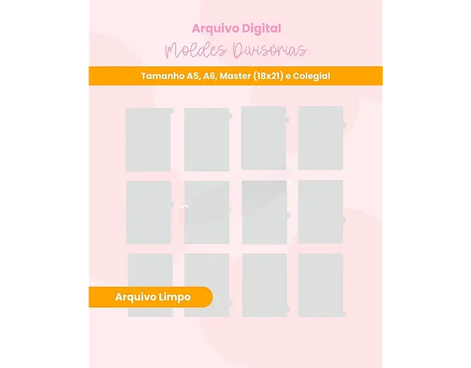 Arquivo moldes divisórias - BRANCO PAPEL 2
