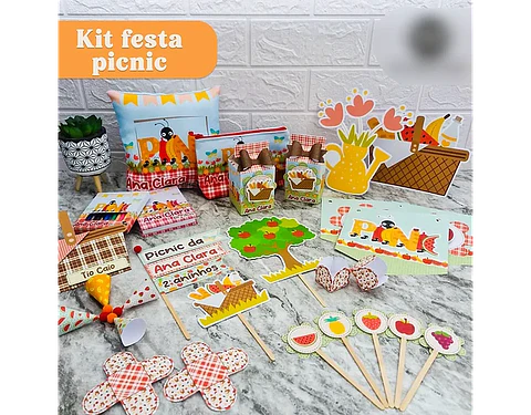 Arquivo de Corte PicNic - tutti