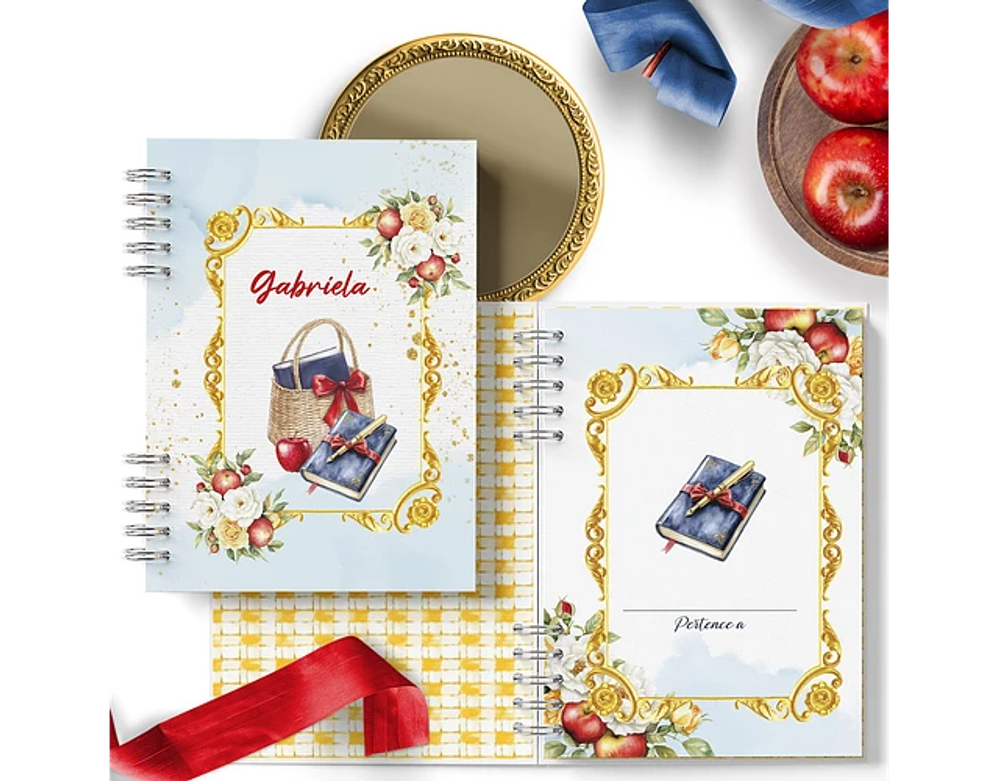 Arquivo encadernação coleção A mais bela Branca de Neve - BICHO PAPEL 2