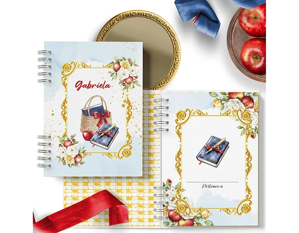 Arquivo encadernação coleção A mais bela Branca de Neve - BICHO PAPEL 2