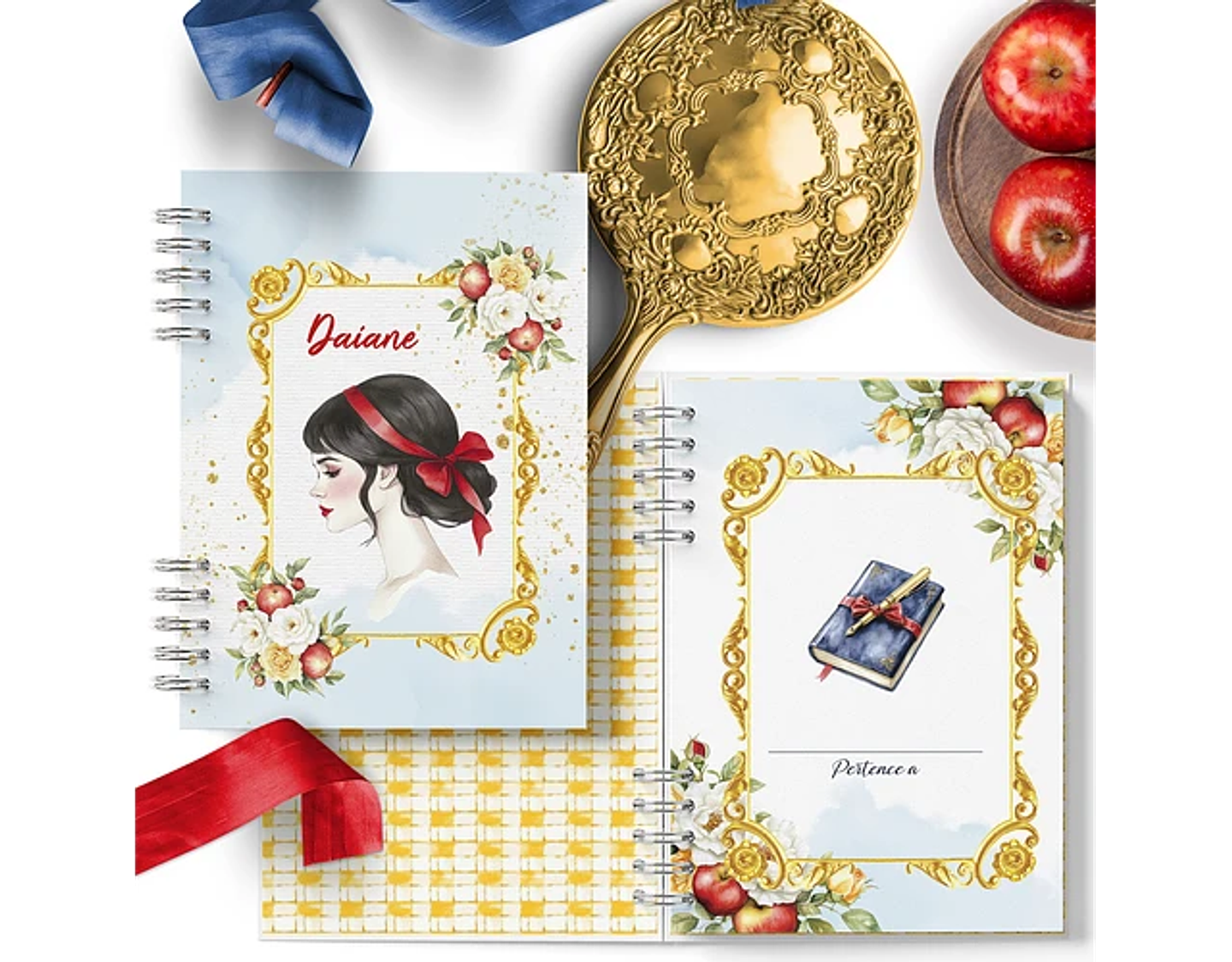 Arquivo encadernação coleção A mais bela Branca de Neve - BICHO PAPEL 5