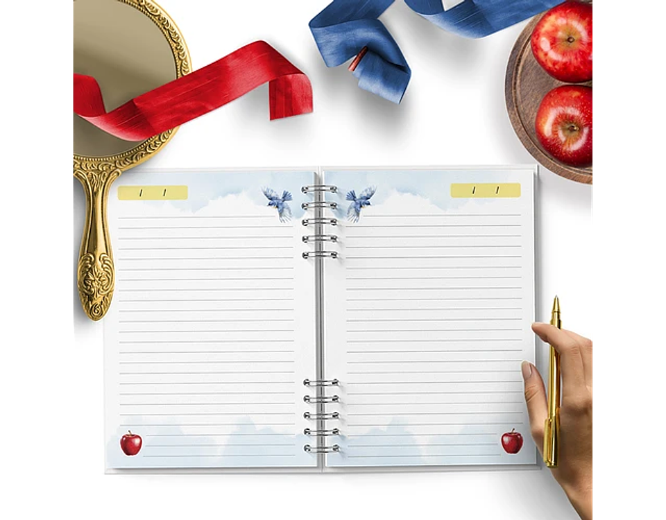 Arquivo encadernação coleção A mais bela Branca de Neve - BICHO PAPEL 6