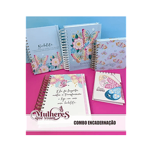 Arquivo combo encadernação mulheres que voam - TITA