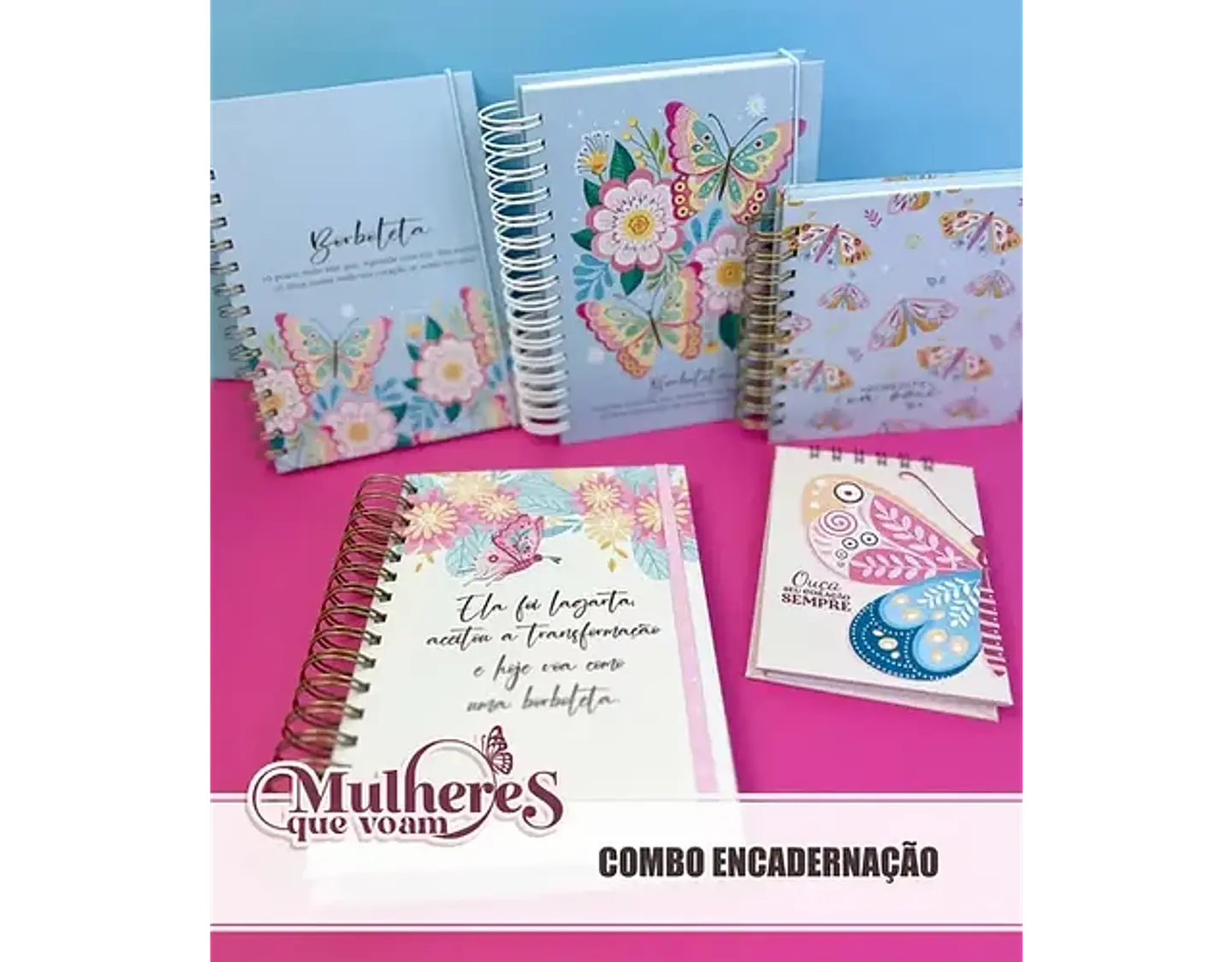 Arquivo combo encadernação mulheres que voam 1