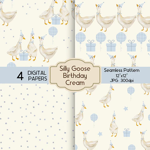 Kit digital aniversário patos - GIFTFOR NANA