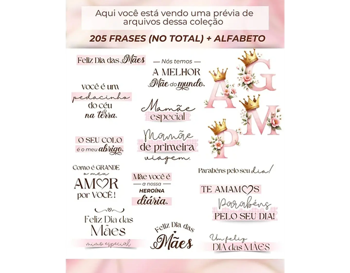 Kit digital dia das mães - ILUSTRACIN 4