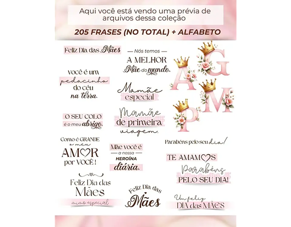 Kit digital dia das mães - ILUSTRACIN 4