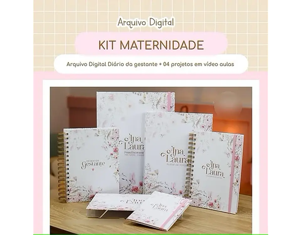 Arquivo Kit maternidade + video aulas - Estudio G19 Att 1