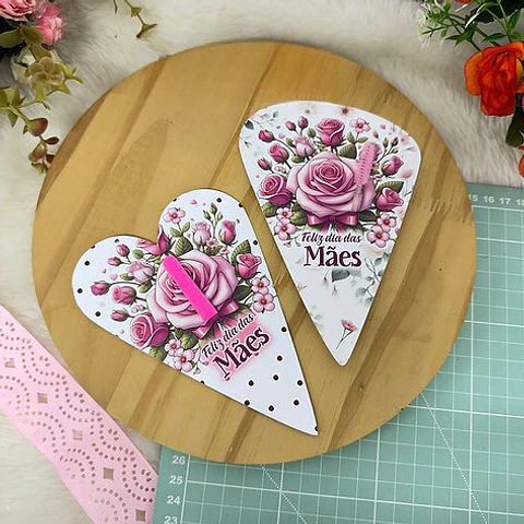 Arquivo dia das mães card coração - A SUA MANEIRA FESTAS