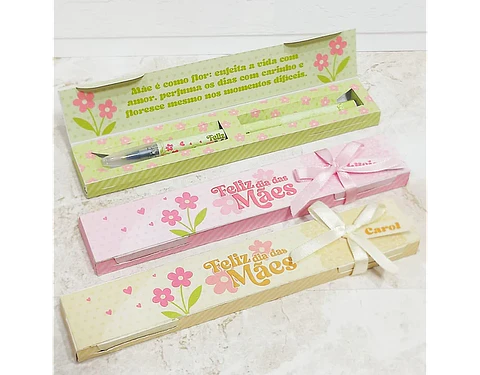 Arquivo dia das mães caixa para caneta mãe - KIF CRIAÇÕES