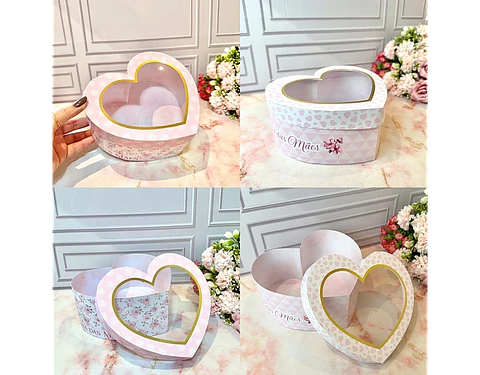 Arquivo dia das mães caixa coração grande - MADI