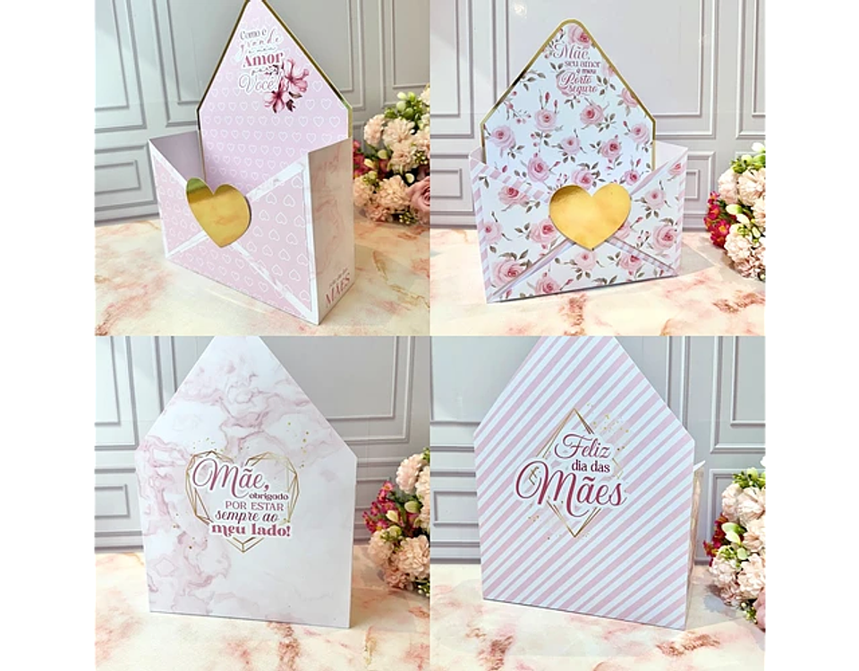 Arquivo dia das mães caixa envelope grande - MADI 1