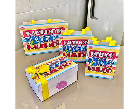 Arquivo kit sacolas 2 dia das mães - MARY CRIAÇÕES