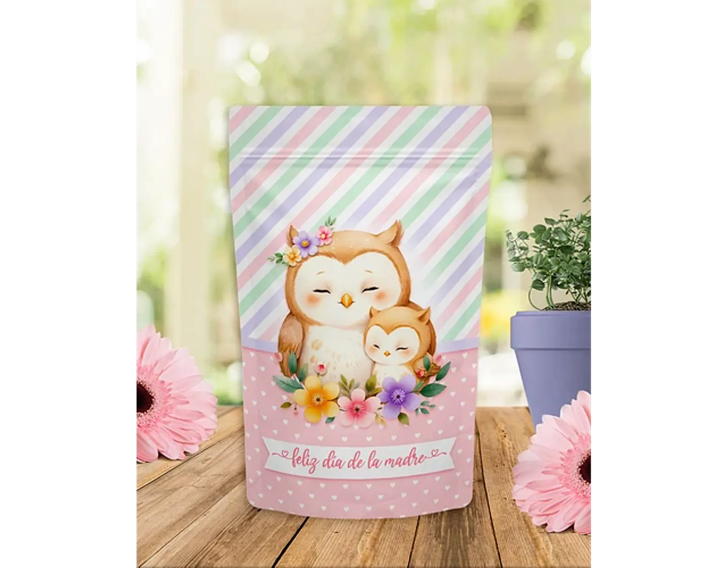 Arquivo dia das mães adesivo ziplock - BALLOON CRIATIVO 5