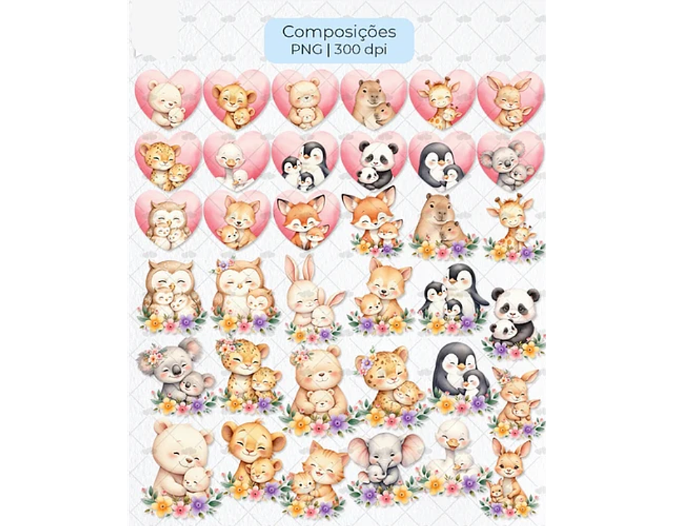 Kit Digital dia das mães doce aconchego - BALLOON CRIATIVO 4