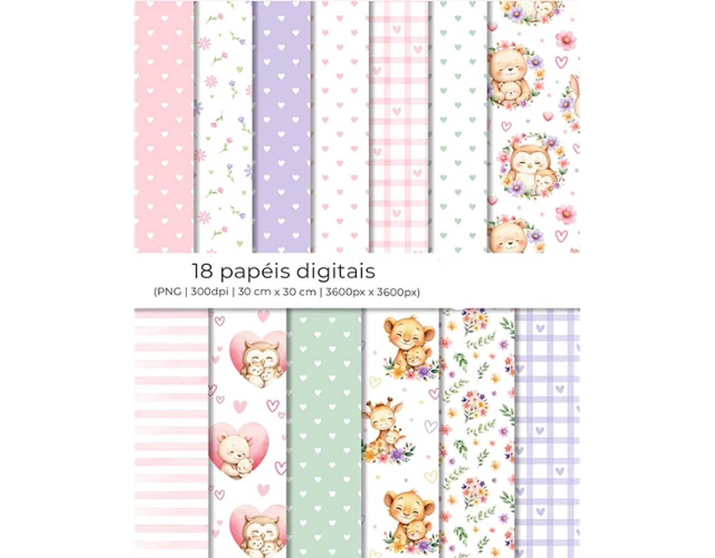 Kit Digital dia das mães doce aconchego - BALLOON CRIATIVO 7