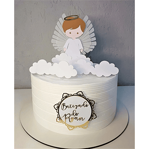 Arquivo Topo de Bolo Batizado Anjinho