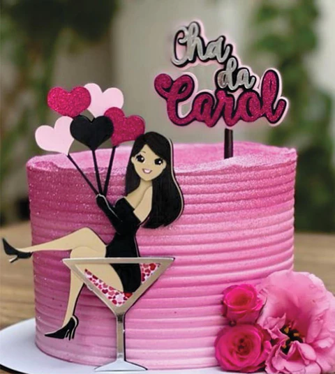 Arquivo topo de bolo chá de langerie