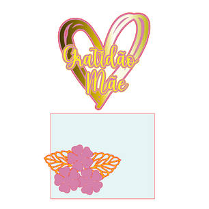 Arquivo topo de bolo dia das mães - GRATIDÃO MÃE