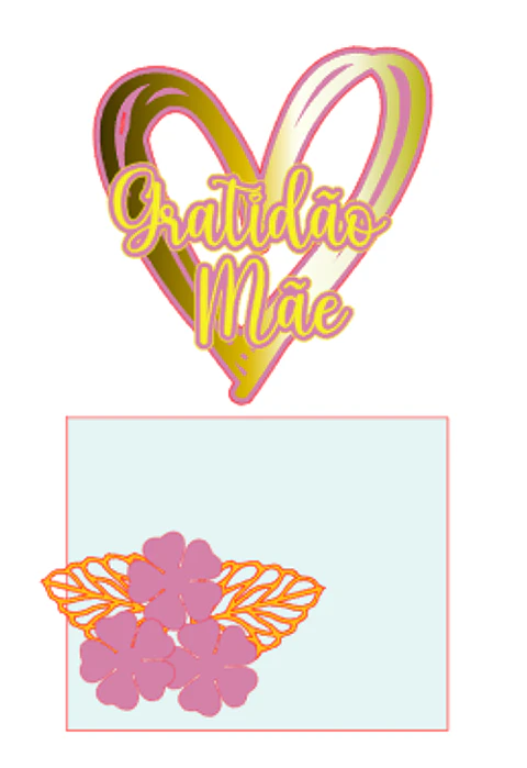 Arquivo topo de bolo dia das mães - GRATIDÃO MÃE
