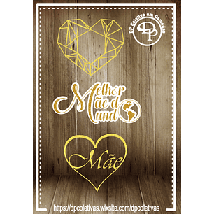 Arquivo topo de bolo dia das mães - MELHOR MÃE DO MUNDO