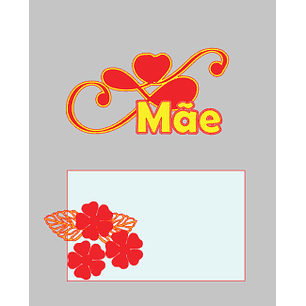 Arquivo topo de bolo dia das mães - MÃE FLORAL INFINITO