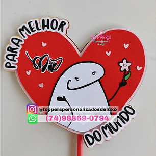 Arquivo topo de bolo dia das mães - PARA MELHOR MÃE DO MUNDO