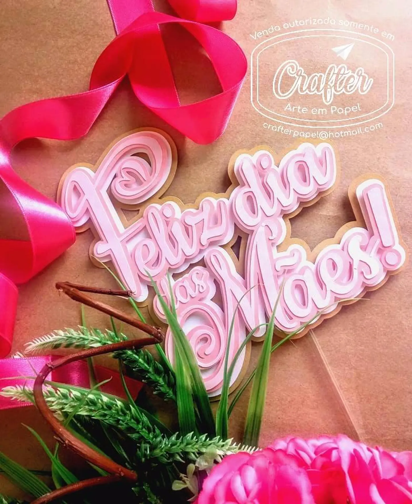 Arquivo topo de bolo dia das mães - FELIZ DIA DAS MÃES 1