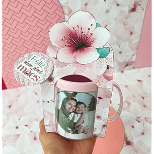 Arquivo dia das mães suporte caneca acrílica - FADINHA FAZ ARTE