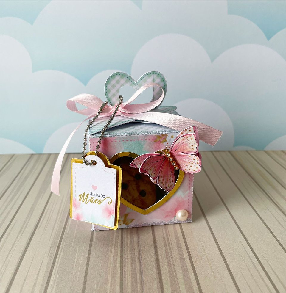 Arquivo de corte cubo coração dia das mães - LINA 2