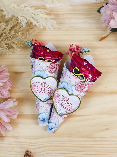 Arquivo dia das mães mini bouquet para bombom - CHUVINHA DE PAPEL