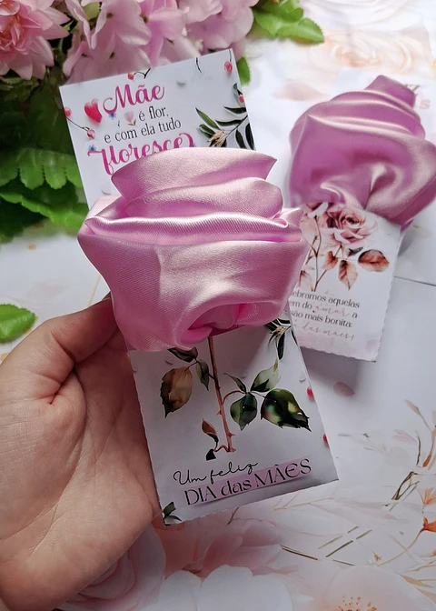 Arquivo dia das mães card touca de cetim - JLD